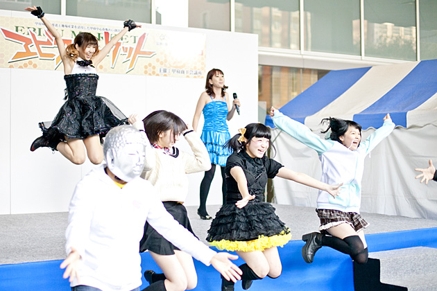 Q’ulle（キュール）のゆずきさんと、山梨県庁で「メグメグ☆ファイアーエンドレスナイト」を踊ってみた！歌ってみた！